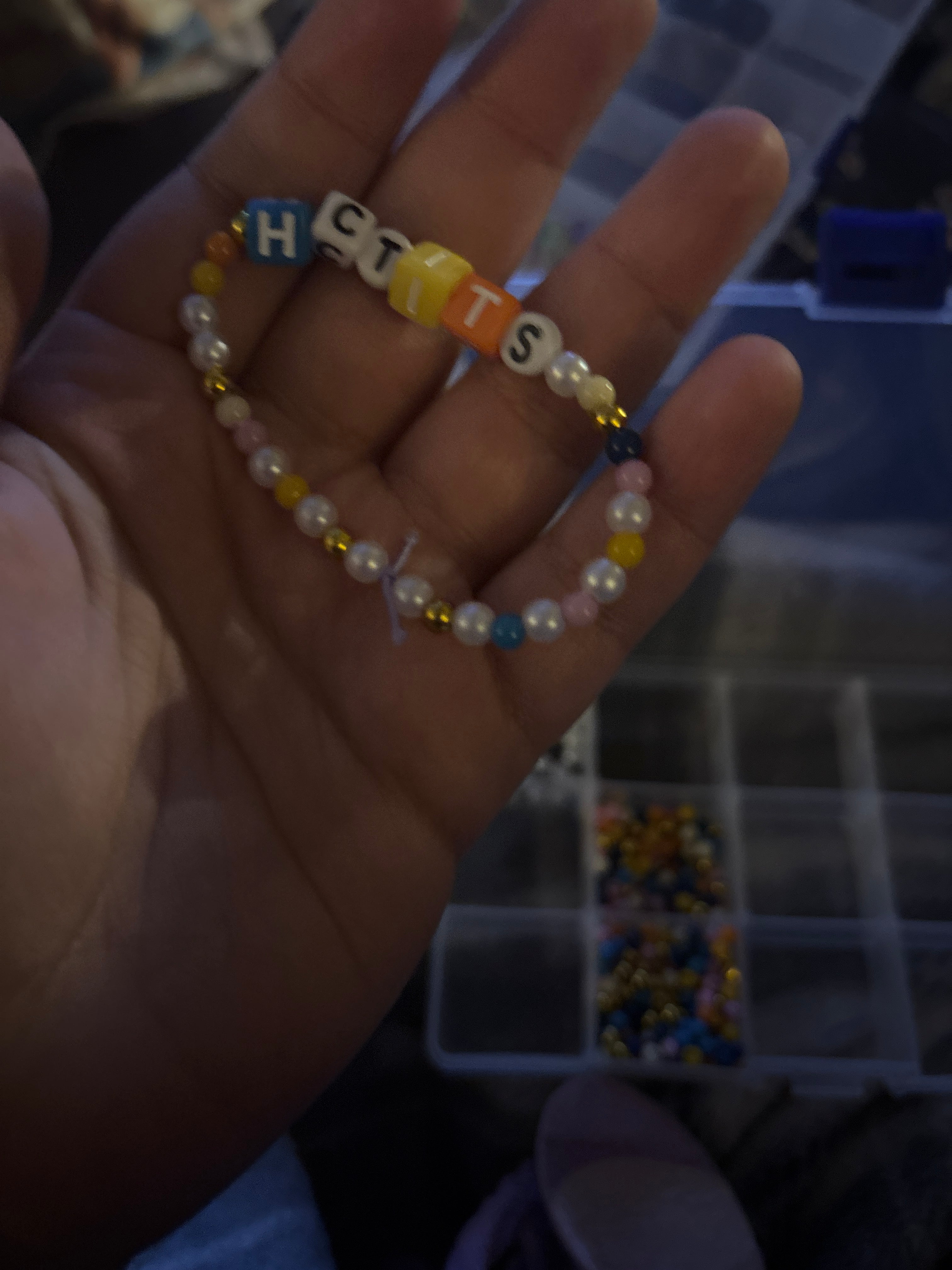 Stitch bracelet