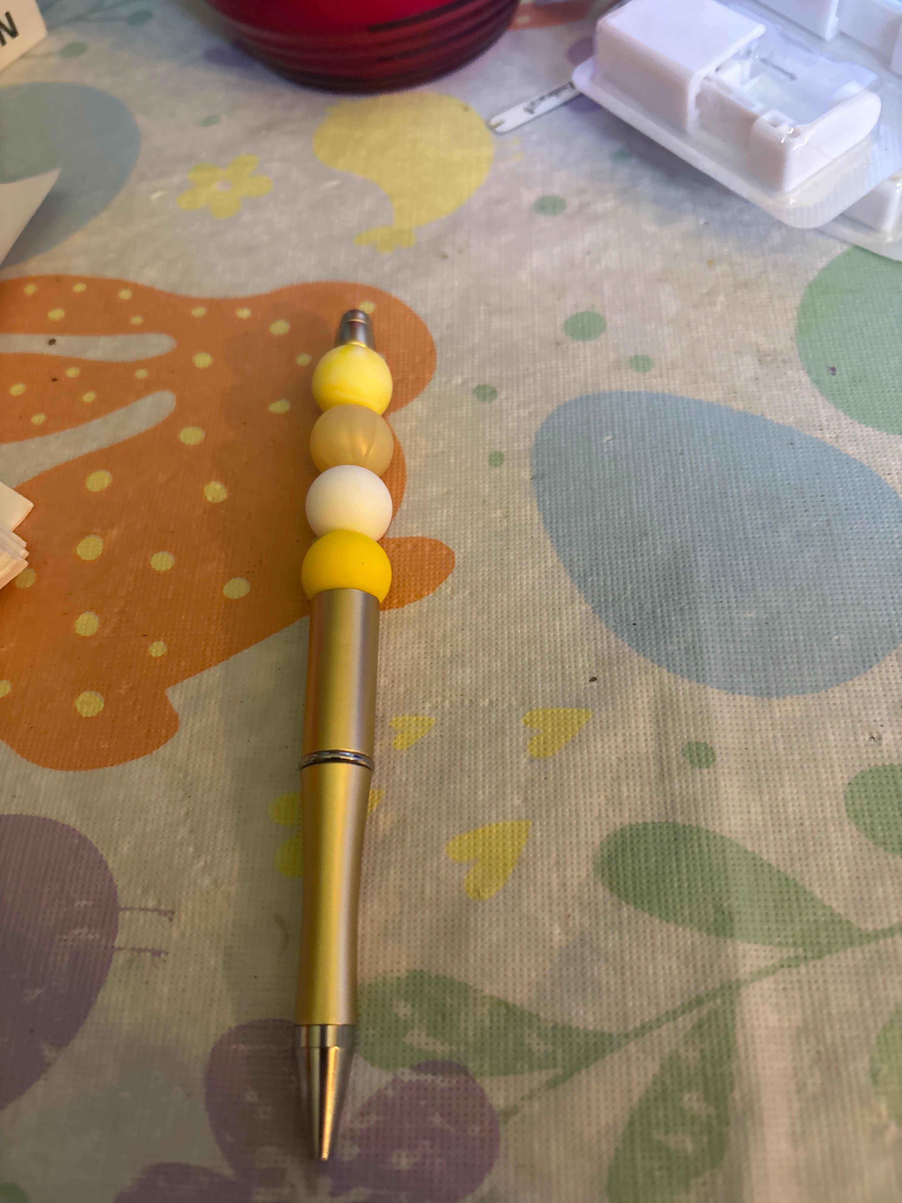 Yellow custard